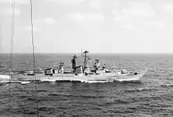 Protiponorková loď Stereguščij na otevřeném moři