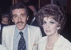 Rino Barillari s Ginou Lollobrigidou, 1970, Via dei Condotti Award v Caffè Greco