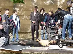 Natáčení 39. epizody dne 17. září 2008