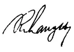 Robert Langs – podpis