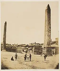 Obelisk in the Hippodrome, Constantinople, asi 1854