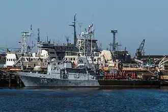 RT-57, první jednotka projektu 10750, v Kronštadtu v roce 2014