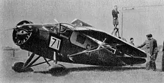 RWD-9S, pilot Jerzy Bajan, vítěz Challenge 1934