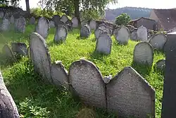 Židovský hřbitov v Rabí