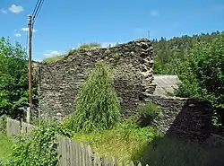 torzo barbakanu Dolní brány