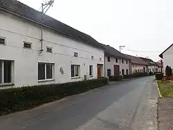 Zástavba západní části Franckovic