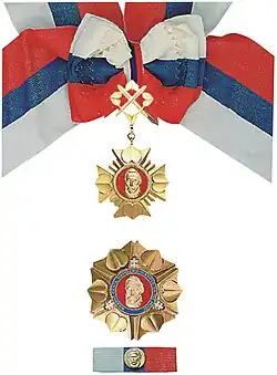 Řád Ľudovíta Štúra I. třída - vojenské