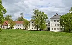 západní průčelí