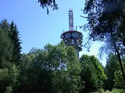 Vysílač na vrcholu Brno