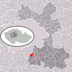 Radějovice na mapě