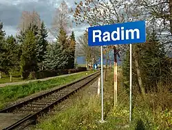 Příjezd do Radimi