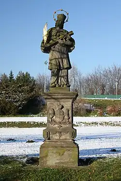 Socha sv. Jana Nepomuckého v Radimovicích