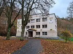 Pohled z lázeňského parku (2023)