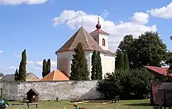 farní kostel v Radkovicích