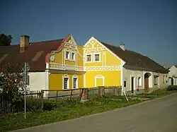 Selské stavení z roku 1853 v Radomilicích