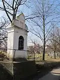 Radomyšl - boží muka u začátku křížové cesty.JPG