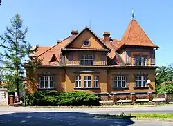 Vila na návsi v Radonicích