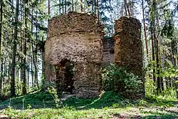 ruiny větrného mlýna