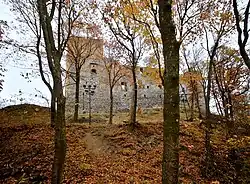 Hrad Radyně od jihu