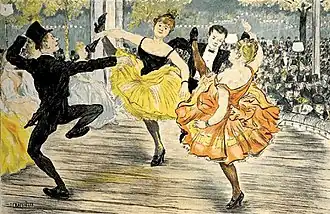 A Quadrilha naturalista nos embaixadores (1886)