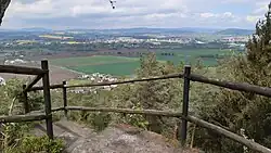 Výhled na Turnov a údolí Jizery