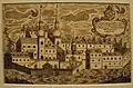 Vyobrazení kláštera kolem roku 1720