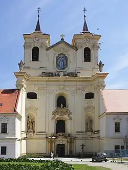 Rajhrad - Kostel svatého Petra a Pavla