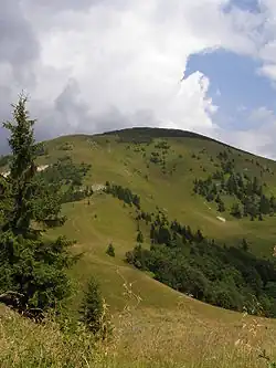 Pohled na Rakytov od jihu