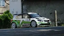 Vítězná posádka Kopecký/Dresler