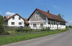 Domky v Oldřeticích, místní části Rané