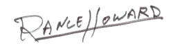 Ron Howard – podpis