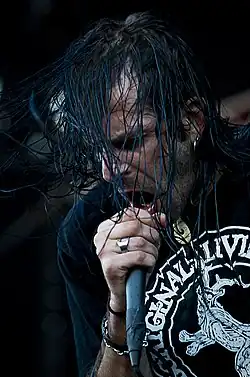 Randy Blythe v roce 2009
