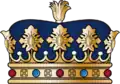 Hodnostní koruna francouzského vévody, který je také pairem