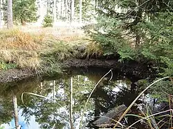 Pohled na Ranská jezírka