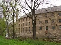 Část bývalé Liebiegovy přádelny v Raspenavě