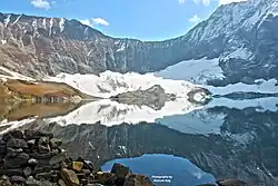 Jezero Ratti Galiv údolí Neelum, Pákistán