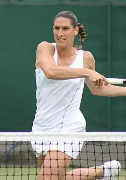 Virginie Razzanová na Wimbledon 2013