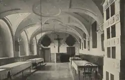 Refektář Kajetánského domu na Malé Straně, sídlo Kajetánského divadla (1926)