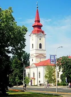 Kostel v Hajdúszobosló