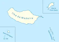 Diecéze Funchal na mapě