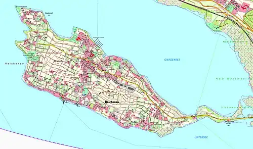 Mapa ostrova v měřítku 1:10 000 (2025)