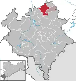 Reichenbach im Vogtland na mapě
