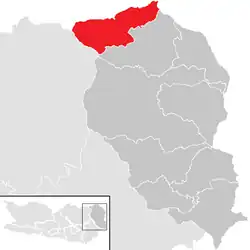 Reichenfels na mapě