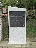 Pamětní deska Františka Matouška, zastřeleného 6. května 1945 esesáky, byla reinstalována v květnu 2020