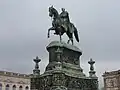 Jezdecká socha Jana I. Saského