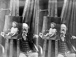 Rejlander, dvojitý autoportrét, 1872