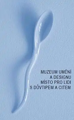 Propagační panel muzea