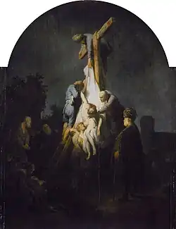 Rembrandt – Snímání z kříže (1632–1633)