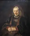 Rembrandt, Portrét stařeny,