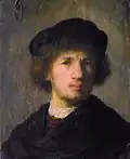 Rembrandt: Autoportrét